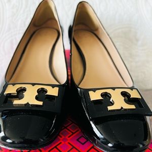GiGi 50mm Pump - Soft Patent Calf in Black